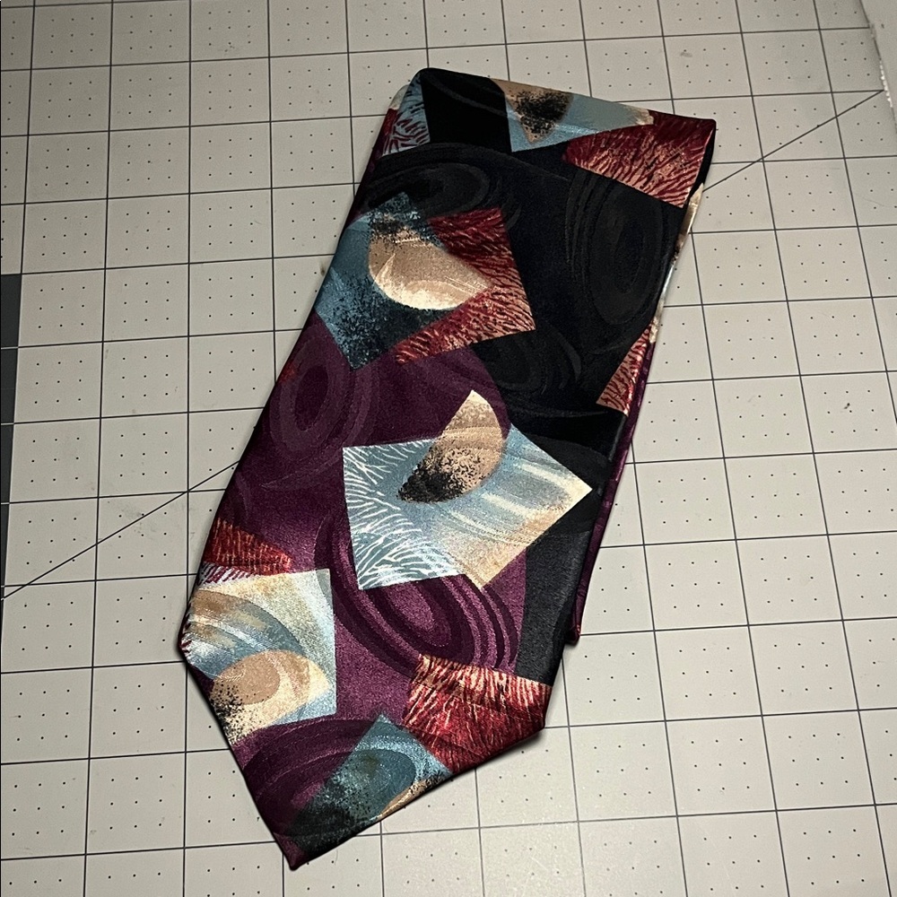Abstract Patterned Tie